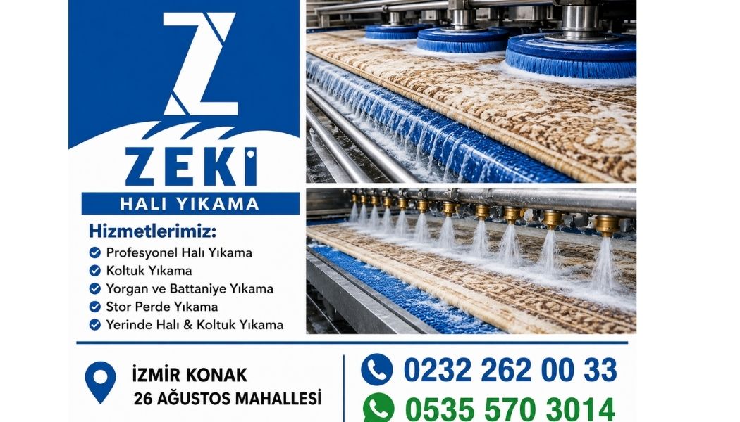 Konak 2. Kadriye Halı Yıkama • Profesyonel Temizlik
